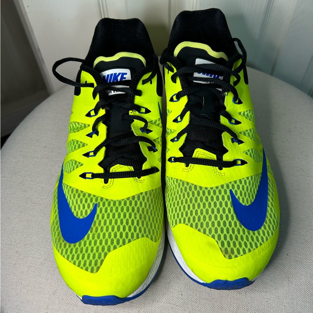 Nike Zoom Elite 7 Neutral Ride Running Shoes Volt Blue Men's 11.5 Sneaker